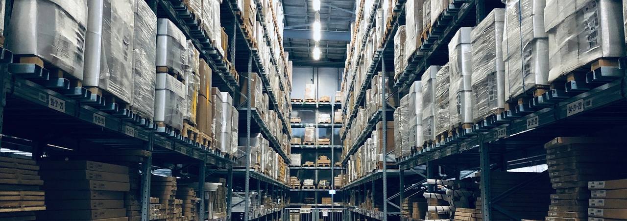 Industrial warehouse floor