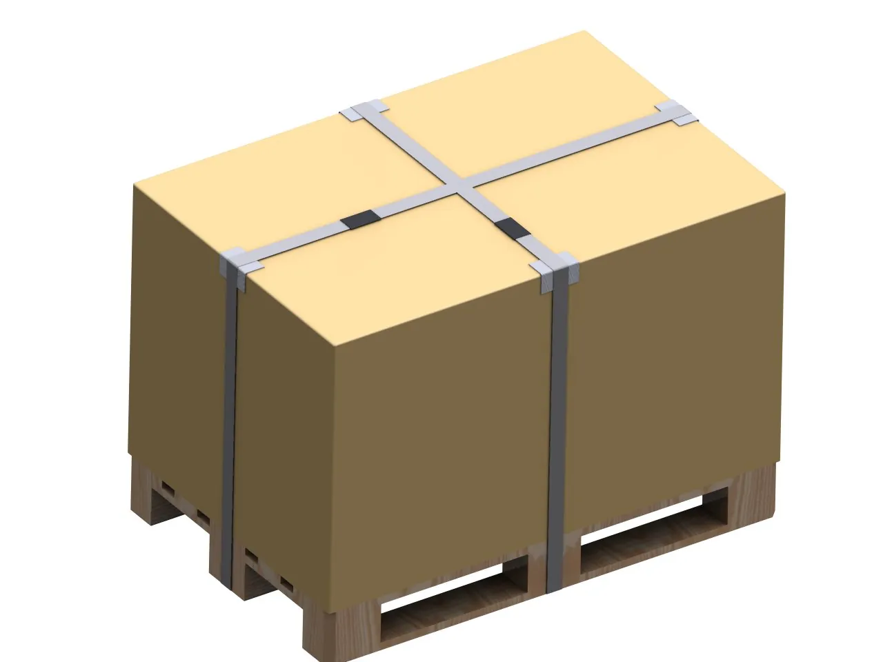 Poly strapping kit with cart, tensioner, sealer and seals