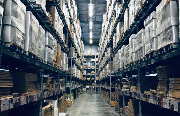 Warehouse inspection in progress